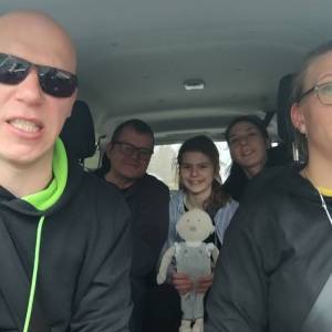 Hinweg .... kurz vor Rheine